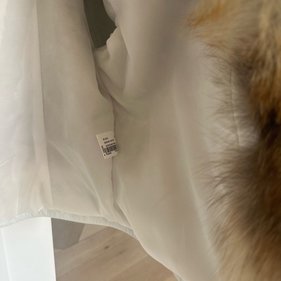 White leather with fur jacket from istanbul . Real leather - Picture 9 of 10